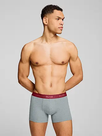 PUMA | Boxer da uomo con elastico in vita cromatico, confezione da 2 |